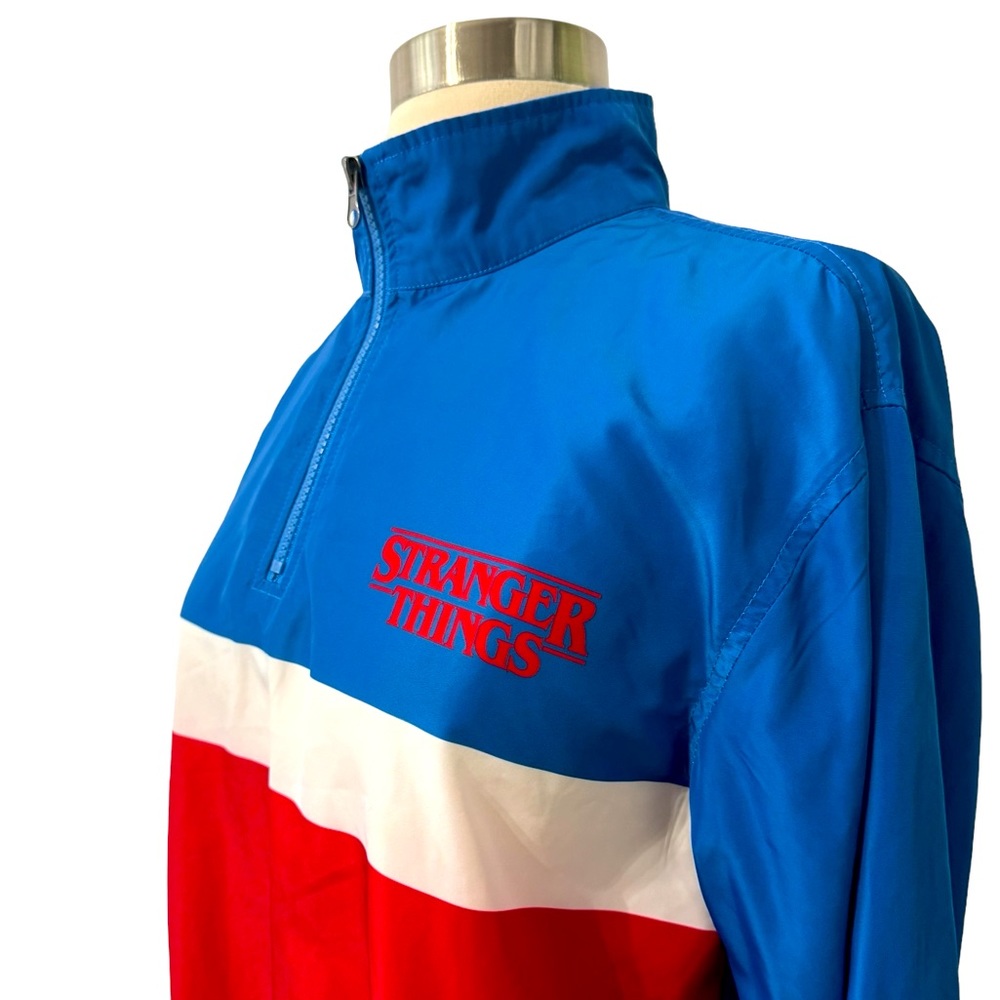 Netflix Stranger Things Jacket Size Medium Red, B… - image 3